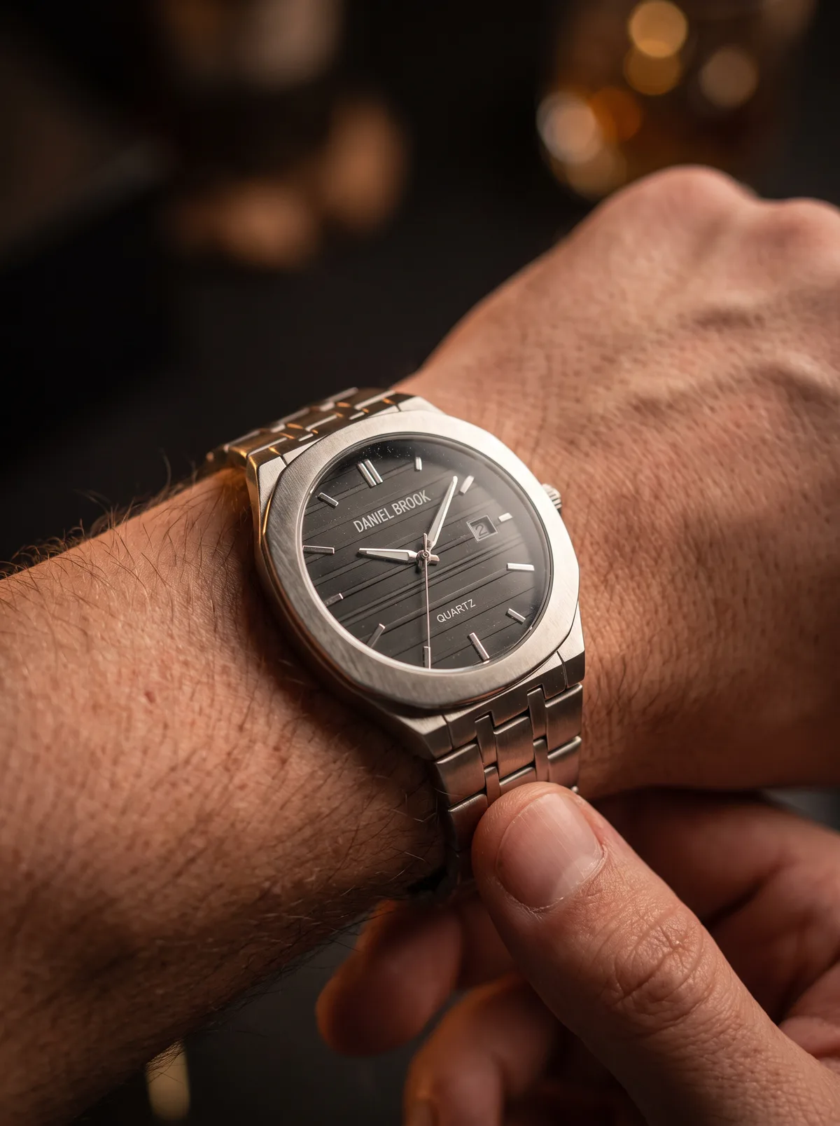 On the wrist